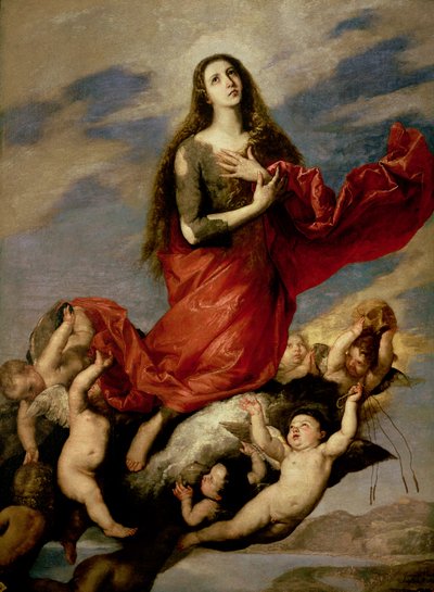 The Assumption of Mary Magdalene, 1636 by Jusepe de Ribera